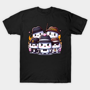 Foodie Chibi Series - Marshmallow Chan 004 T-Shirt